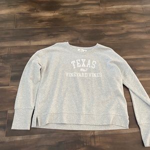 GREY VINEYARD VINES CREW NECK, XL